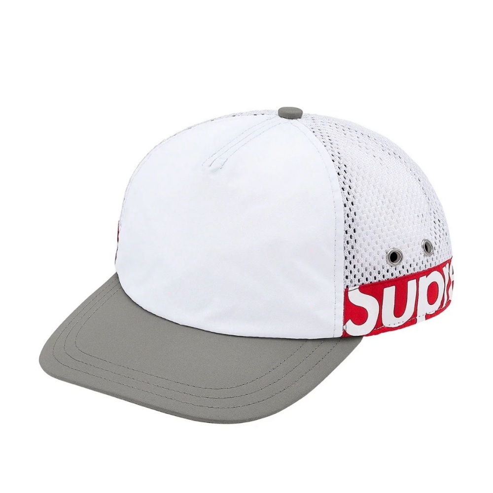 Supreme Camp Cap Side Logo 5-Panel White